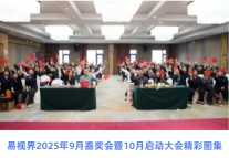 易視界2025年9月嘉獎(jiǎng)會(huì)暨10月啟動(dòng)大會(huì)精彩圖集